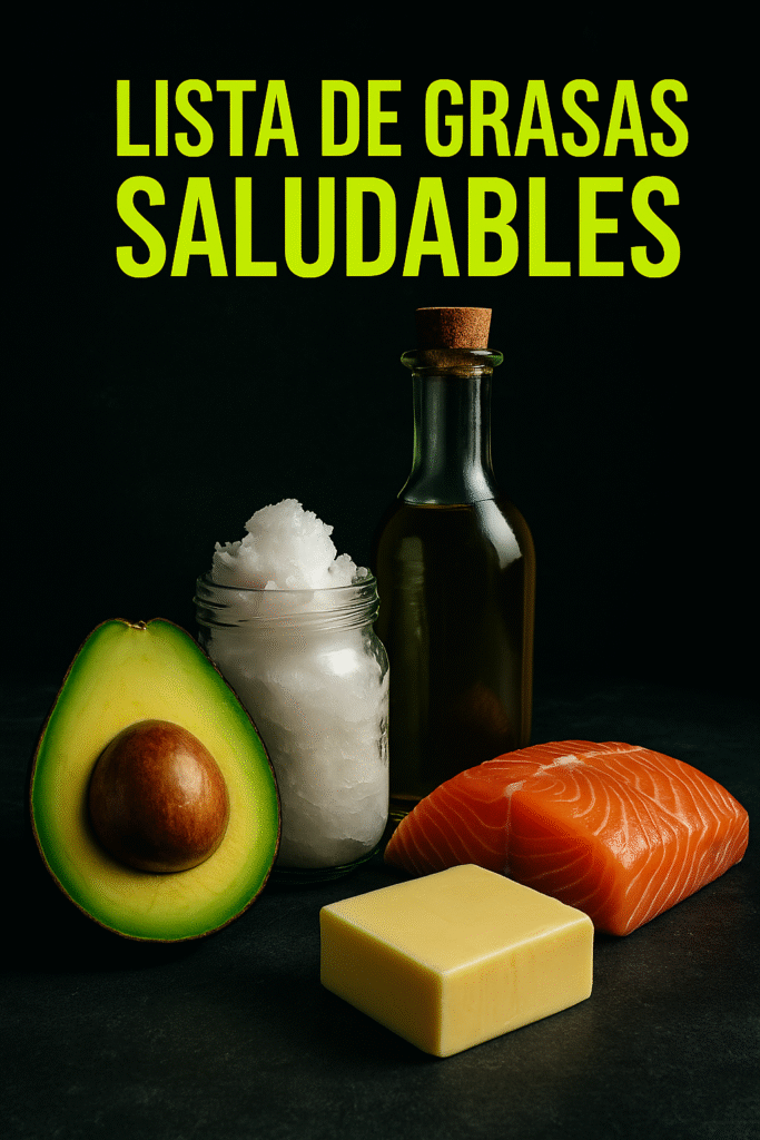 grasas saludables